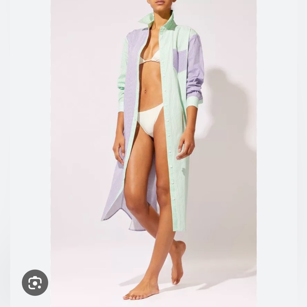 Solid & Striped Oxford Maxi